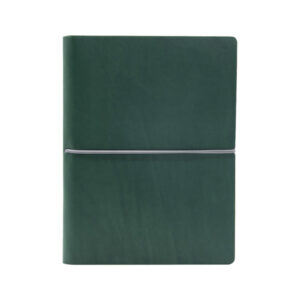 Taccuino Evo Ciak – 9 x 13 cm – fogli bianchi – copertina verde – In Tempo