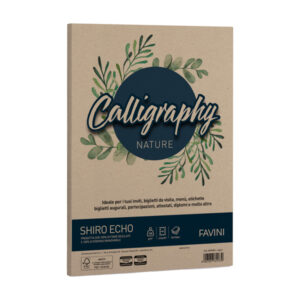 Carta Calligraphy Nature Shiro Eco – A4 – 120 gr – legno – Favini – conf. 50 fogli