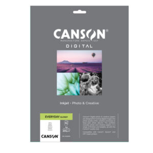 Carta Inkjet Everyday – A4 – 200 gr – 15 fogli – lucida – Canson