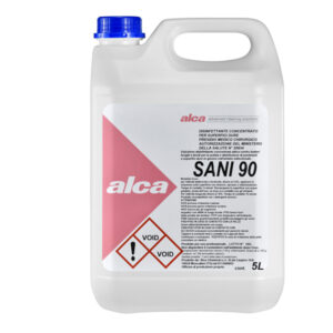 Disinfettante concentrato Sani 90 – battericida – fungicida – 5 lt – Alca