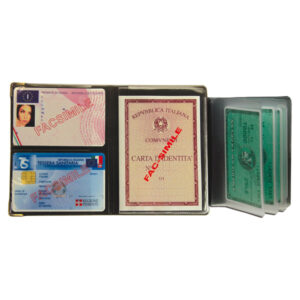 Portadocumenti – multicard special – PVC – colori assortiti 1060S- Alplast – conf. 24 pezzi