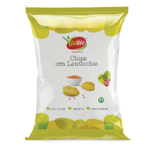 Chips con lenticchie – 35 gr – Vivibio