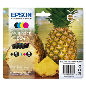 Epson – Multipack Cartucce – 604 – BK/C/M/G – C13T10G64010