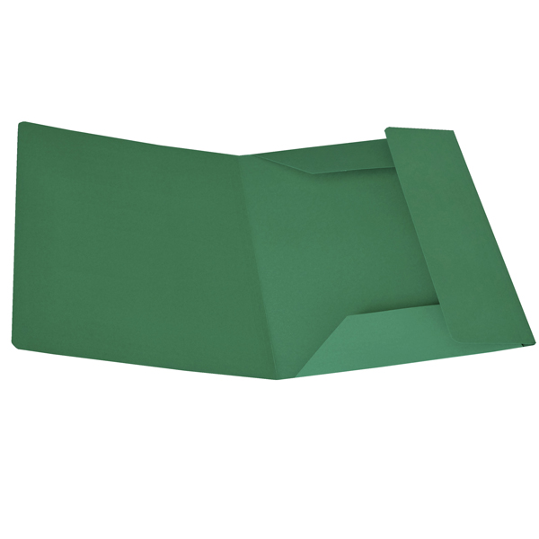 Cartellina 3 lembi – 200 gr – cartoncino bristol – verde – Starline – conf. 25 pezzi
