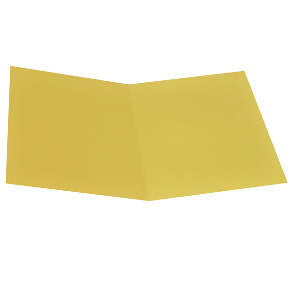 Cartellina semplice – 200 gr – cartoncino bristol – giallo sole – Starline – conf. 50 pezzi