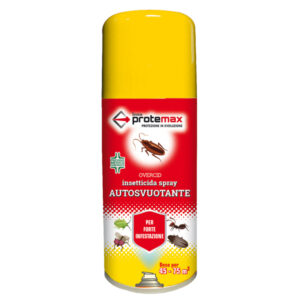 Insetticida spray Overcid – bomboletta autosvuotante – 150 ml – Protemax