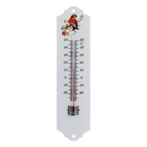 Termometro indoor/outdoor – in metallo – 20 cm – Velamp