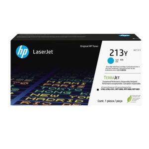 Hp – Cartuccia toner originale LaserJet HP 213Y – Ciano – W2131Y – ad altissima capacitA’