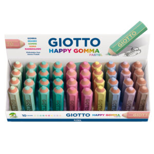 Happy Gomma Pastel – colori assortiti pastello – Giotto