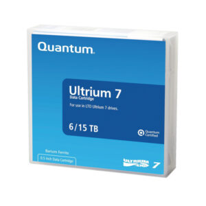 Quantum – Cartuccia dati LTO-7 Ultrium – 6TB / 15TB – QUTU6000R