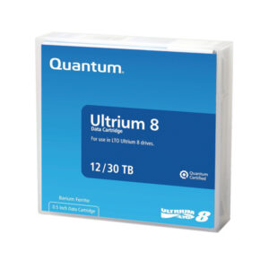 Quantum –  Cartuccia dati LTO-8 Ultrium – 12TB / 30TB – QUTU12000R