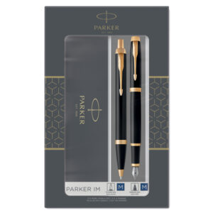 Gift Set Sfera M + Stilografica M IM Black Edition GT – Parker