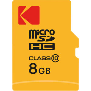 Kodak – Micro SDHC Class 10 Extra – EKMSDM8GHC10CK – 8 GB