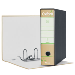 Registratore Oxford Green G83 – dorso 8 cm – commerciale 23×30 cm – avana – Esselte