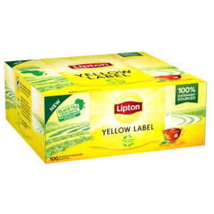 TE’ nero – Yellow Label – in filtro – Lipton – conf. 100 pezzi