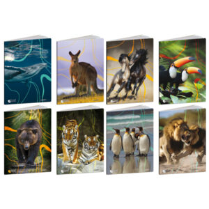 Maxiquaderno Animal World 2024 – A4 – rigo di 1a – 21 fogli – 80 gr – Blasetti