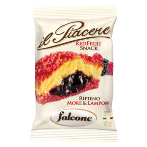 Il Piacere Red Fruit Snack – more e lampone – 60 gr – Falcone