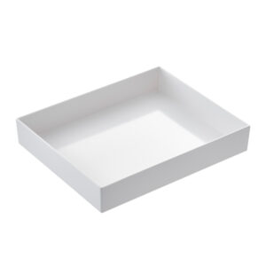 Vassoio Venezia – 32,5 x 26,5 x 6 cm – melamina – bianco – Leone