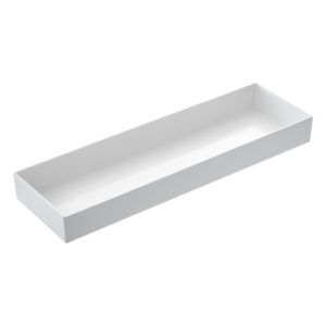 Vassoio Venezia – 53 x 16,2 x 6 cm – melamina – bianco – Leone