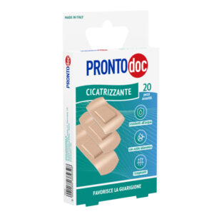 Cerotto cicatrizzante – con acido ialuronico – misure assortite – ProntoDoc – conf. 20 pezzi