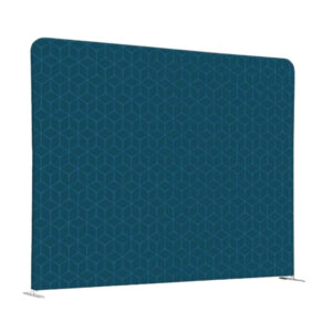 Divisorio in tessuto Wall Decor Blu/rombi azzurri 200xH150cm