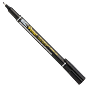 Marcatore permanente NF 450 – punta extra-fine – nero – Amiko Pentel – conf. 12 pezzi