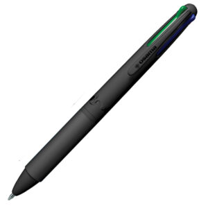 Penna a sfera 4 Multi Urban – punta 1,00 mm – 4 colori – all black – Osama