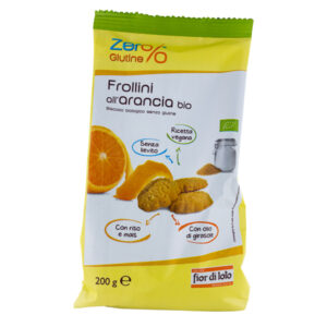 Frollini – arancia – 200 gr – Zerglutine