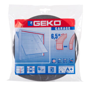 Guarnizione adesiva in resina per isolamento Garage 17mmx6,5mt antracite Geko