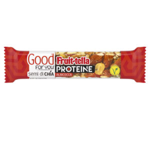 Barretta proteica Good For You – di frutta secca – albicocca – 36 gr – Fruitella