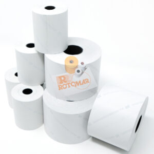 Rotolo per bilancia – carta termica BPA free –  60 mm x 90 mt – diametro esterno 88 mm – 55 gr – anima 25 mm – Rotomar