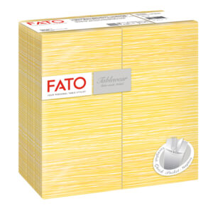 Quick pocket linea Millerighe – 40 x 40 cm – mimosa – Fato – conf. 40 pezzi