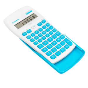 Calcolatrice scientifica OS 134/10 BeColor – bianco – tasti azzurri – Osama