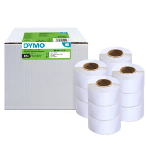 Rotolo etichette per Indirizzi Standard – 28 x 89 mm – bianco – Dymo – value pack 12 pezzi