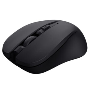 Mouse ottico silenzioso wireless Mydo – nero-Trust