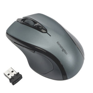 Mouse wireless Pro Fit – di medie dimensioni – grigio grafite – Kensington