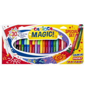 Pennarello Magic Markers – punta 6 mm – colori assortiti – Carioca – conf. 30 pezzi