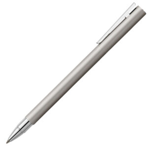 Penna roller Neo slim – punta 0,7 mm – fusto acciaio – Faber-Castell