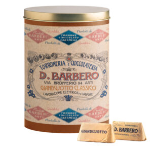 Gianduiotti – in scatola di metallo – gusto classico – 150 gr – Barbero