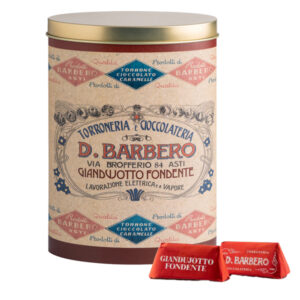 Gianduiotti – in scatola di metallo – gusto fondente – 150 gr – Barbero