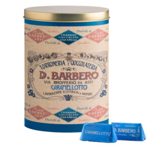 Gianduiotti – in scatola di metallo – gusto caramello salato – 150 gr – Barbero