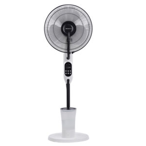 Ventilatore Mistic Fan – da terra – con nebulizatore – serbatoio 2,8 L – 80 W – diametro 40 cm – 43 x 40 x 125 cm – Melchioni