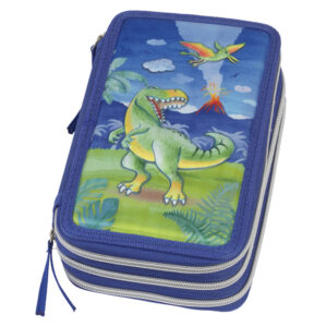 Astuccio 3 zip Dinosaur Edition – Faber Castell