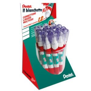 Correttore liquido Bianchetto Micro – 7 ml – Pentel – expo 36 pezzi