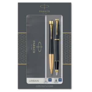 Gift Set Sfera M + Stilografica M Urban muted nero GT – Parker